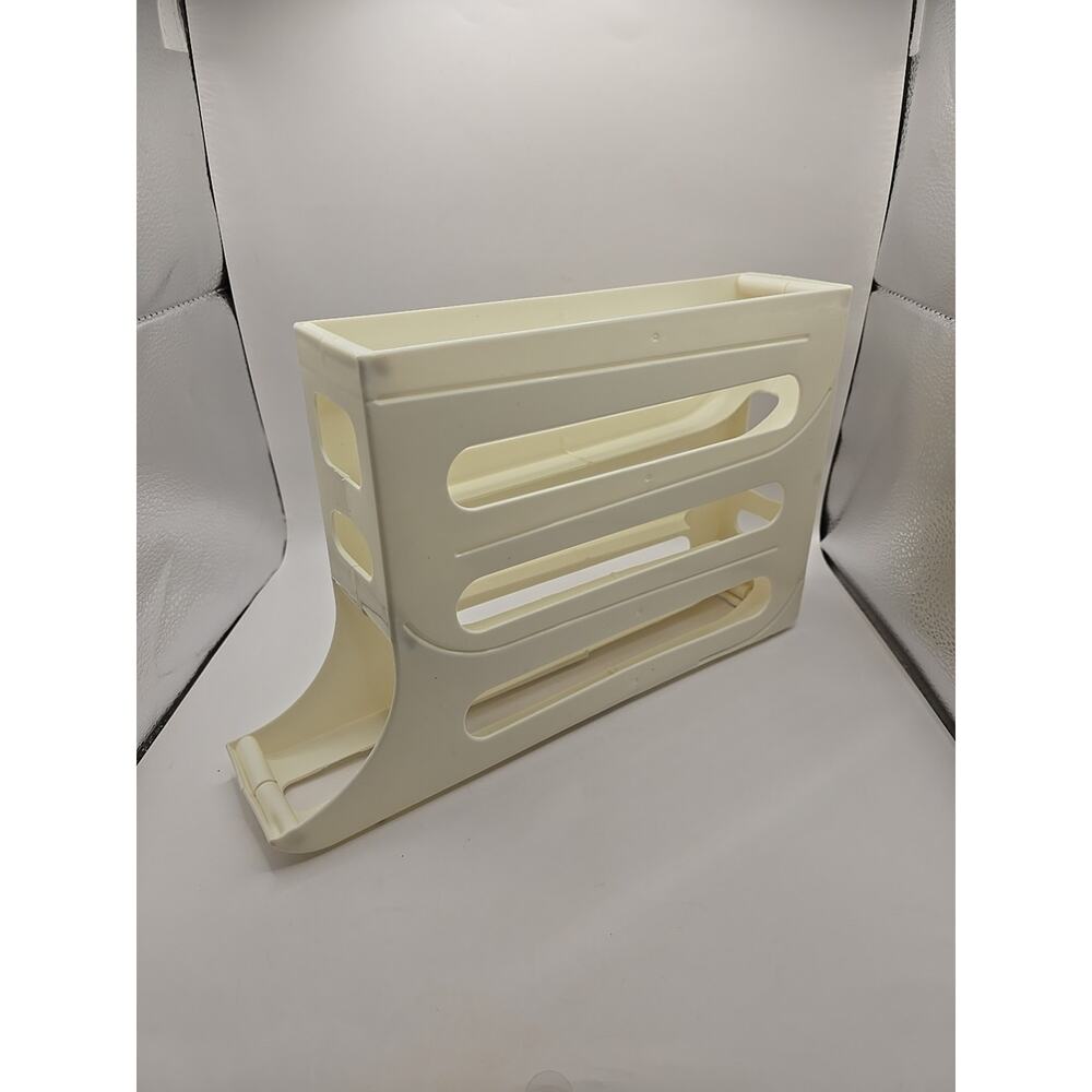 Egg Dispenser/Holder - 4 Tier Rolling‎ Egg Dispenser Fridge countertop organizer